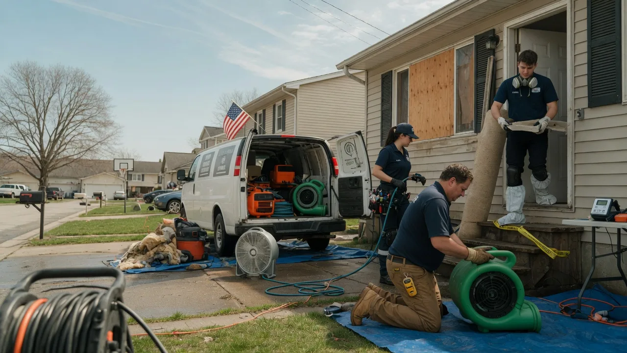 Water Damage Restoration in Essex, IL near me